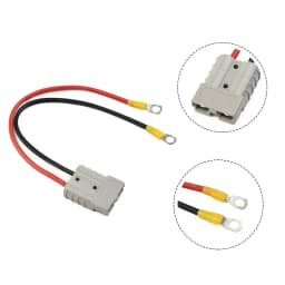 50A Connector For Plug To Lug M8 Terminal Battery Charging Connector Cable Electron Beam Cross Linking Agent