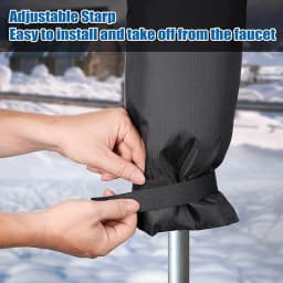 Faucet Cover Winter Outdoor Faucet Covers Protection Anti-Freeze Insulation Sleeve Outdoor Frost Protective Cover