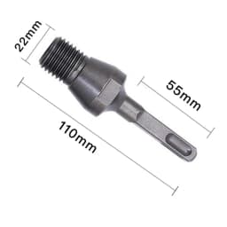 1 PC Arbor Adapter For Electric Hammer M22 Diamond Core Bit Adapter SDS Arbor Diamond Core Dry Wet Drill BIt SDS Plus