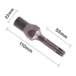 1 PC Arbor Adapter For Electric Hammer M22 Diamond Core Bit Adapter SDS Arbor Diamond Core Dry Wet Drill BIt SDS Plus