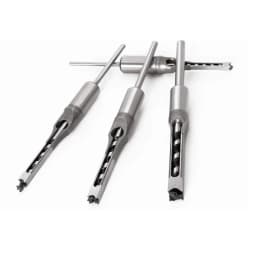 1Pcs 6-25mm HSS Twist Square Hole Drill Bits Auger Mortising Chisel Extended Saw for Woodworking Tools