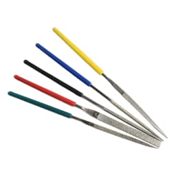 5Pcs Small Diamond-Files Needle Set 2×100mmMini Needle File Kit Pocket Diamond-Files DIY Woodworking Hand Tools