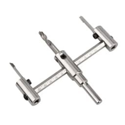 Nickel Plated Aircraft Hole Opener 120/200/300mm Household DIY Adjustable Integrated Ceiling Woodworking Hole Expanding Drill