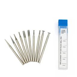 10Pcs/set Electric grinding pen replace tip Universal Diameter 2.3mm Polishing pen Grinding head for Maant D1 D2 irx5 irx6 SG02