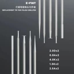 10Pcs/set Electric grinding pen replace tip Universal Diameter 2.3mm Polishing pen Grinding head for Maant D1 D2 irx5 irx6 SG02