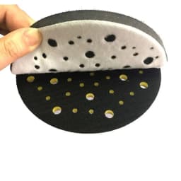 6" 150mm Interface Pads Hook & Loop Protection Pad 70 Hole Soft Sponge Pad For Sander Polishing & Grinding