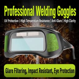 Darkening Argon Arc Welding Glasses Welding Goggles True Color Len Adjustable Safety Welding Strong Light Eye Protection Glasses