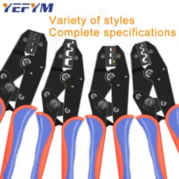 1pcs Crimping Pliers Jaw YF Pliers 9 Inches For Spring Insert, Pre-Insulated, Waterproof, Tube Type, Coaxial Cable Termination