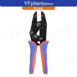 1pcs Crimping Pliers Jaw YF Pliers 9 Inches For Spring Insert, Pre-Insulated, Waterproof, Tube Type, Coaxial Cable Termination