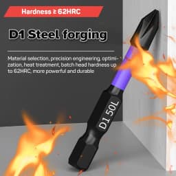 10/20PCS Magnetic Batch Head PH2 Cross Screwdriver Set Impact Drill Bit Screw Alloy Steel Non-slip Cross Screwdriver 25mm/150mm