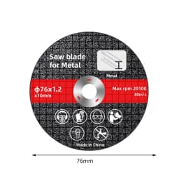 1-30PCS 76mm Metal Cutting Discs Sanding Grinding Cut Off Circle Wheels Saw Blades Discs for Electric Angle Grinder Accessories