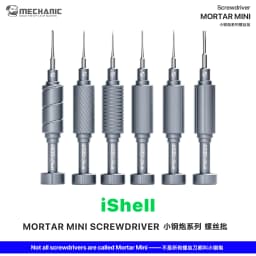 6Pcs Mechanic IShell MAX High Hardness Precision Screwdriver Torx Cross for iPhone Tablet Android Bottom Dismantling Tool