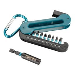Makita E-15849 Screwdriver Bit Set 10Pcs Hexagonal Electric Screwdriver Bits Magnetic Sleeve PH1 PH2 PH3 T15 T20 T25 T30
