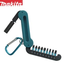 Makita E-15849 Screwdriver Bit Set 10Pcs Hexagonal Electric Screwdriver Bits Magnetic Sleeve PH1 PH2 PH3 T15 T20 T25 T30