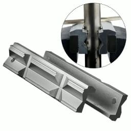 1pair CNC Milling Steel Vise Hard Jaw Fixture V-Type Jaw Aluminum Alloy 4" Or 8" V-clip 4 / 5/ 6 /8 Inch Vise Jaws