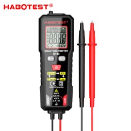 HABOTEST DC Voltage Tester Detector Multimeter 2000 Display Non-Contact Electric Pen Dual Range Live Wire Test Ohm Hz NCV Meter