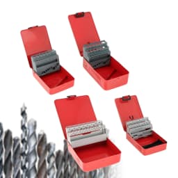 Twist Drill Bit Case Drill Bit Dispenser Organizer, Metal, Accessory Professional, Empty Drill Bit Index Box Storage Case