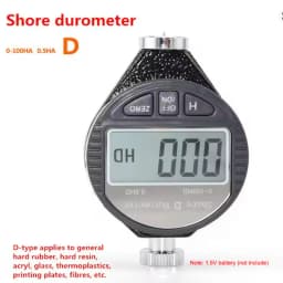 Digital Shore Type A/O/D Rubber Tire Durometer Hardness Tester Meter 0-100 HA Sclerometer Hardness Tester