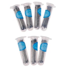 100 Pcs Insect Pins Specimen Needle Stainless Steel with Plastic Box for School Lab Entomology Body Dissection Insect Needle