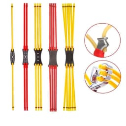 Slingshot Shooting Tubular Rubber Bands High Power Slingshot Hunting Card Ball Rubber Band Accessories Highly Elasticity