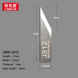 10PCS JWEI J309 J310 J311-1-S J312 J314 J315 J316 J317 J319 J320 J321 J323 J324 J325 Vibration Blade  Oscillating Knife Cutting