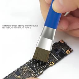 Anti-Static ESD Safe Double Headed Brush Circuit Board Repair for IC Chip PCB Welding Mobile Phone/Computer Mainboard Cleaning
