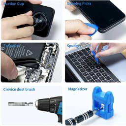 WOZOBUY 115/122/138 in1 Precision Screwdriver Set Magnetic - Professional Screw driver Tools Set,PC Repair Tool Kit,Repair Devic