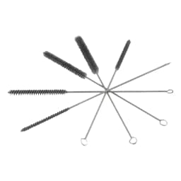 5/10pcs Cleaning Brushes Stainless Steel Brass Cylinder Wire Tube Pipe Cleaning Brush For Power Drill Descaling Rust Removal