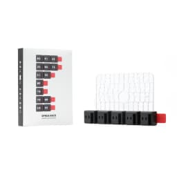 Dspiae PT-SR Easy Assembly Model Panel Holder Versatile Stable with 28 Letter & 20 Number Pieces Educational Toy