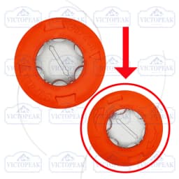 Aluminium Cover Automatic Trimmer Head Durable Metal Grass Trimmer Head for Brush Cutter Garden Power Tool Accessories