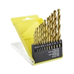 13PCS Drill Bit Set High-Speed Steel Drill Kit Impact Quick Change Drill Kit for Glass Metal Tile Concrete Masonry Electric Tool