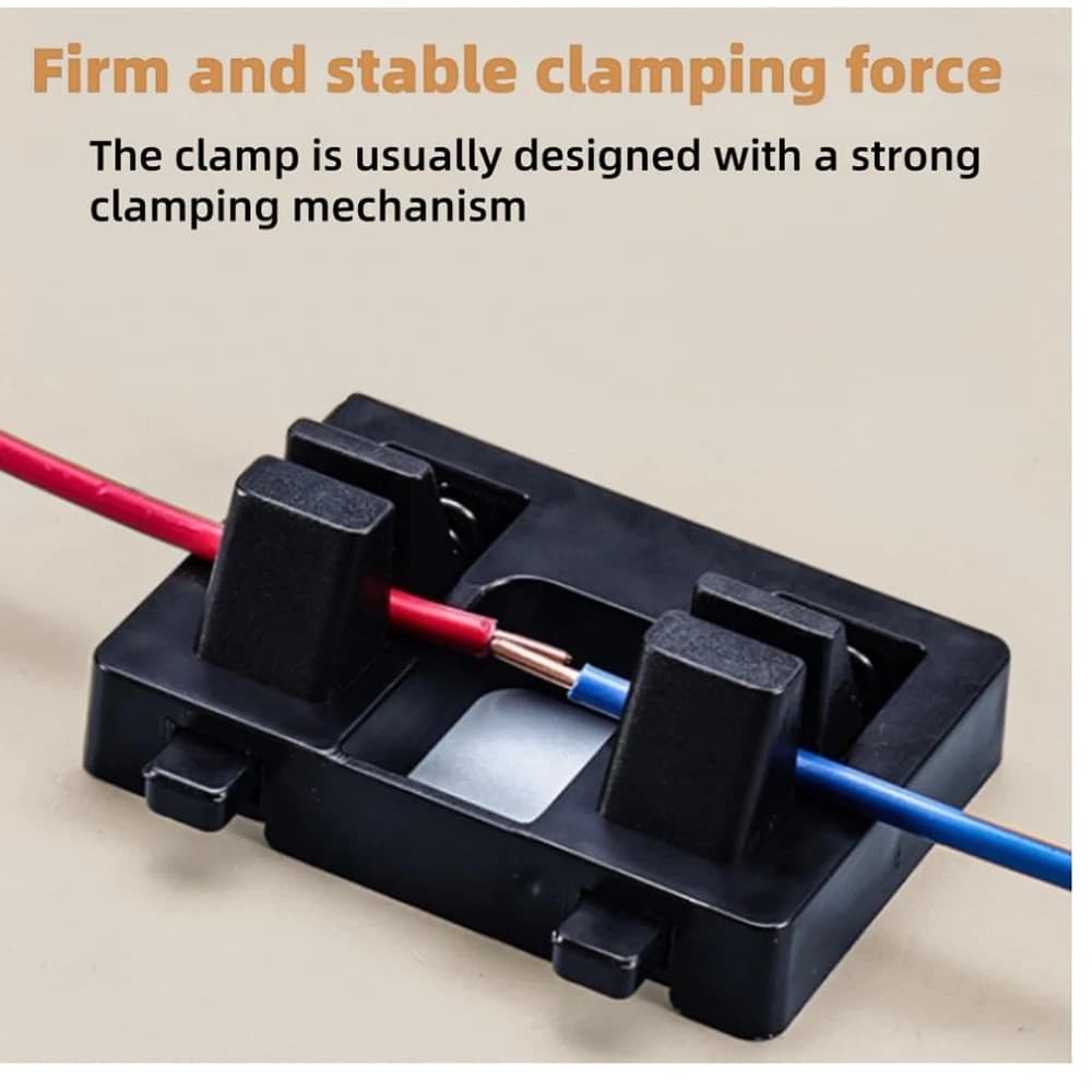 Welding Wire Fixture Adjustable Dual Suction Cups - Motherboard Soldering Clamp, Anti-Slip Locator Tool Clamps Soldering Tool