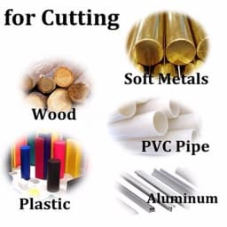 New Drill 6pc 1/8" Shank High Speed Steel Mini Saw Blades With Mandrels For Dremel Foredom Rotary Tool