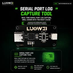 LUOWEI LW-FAT Error Detector Intelligent Motherboard Analyzer UART Log Capture Tool for Android Phone Repair Diagnostic Kit