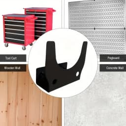 1PC Electric Tool Hook Wall-Mounted Hook Angle Grinder Storage Bracket Garage Tool Storage Bracket