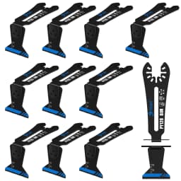 PAYA Bi-Metal 1-1/4" 90° Reach Oscillating Saw Blades [Patented Design] Oscillating Multi Tool Blades for Narrow or Corner Cut