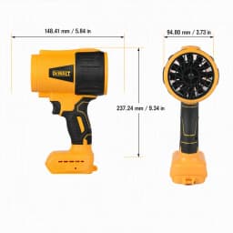 NEW DEWALT 30000RPM Cordless Air Blower 20V Handheld Turbo Violent Fan Dryer Rechargeable Dust Blowing Tool, Tool Only.D317-2