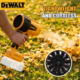NEW DEWALT 30000RPM Cordless Air Blower 20V Handheld Turbo Violent Fan Dryer Rechargeable Dust Blowing Tool, Tool Only.D317-2