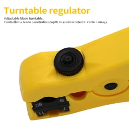 Automatic Stripping Pliers Universal Coaxial Cable Wire Stripper Crimping Tools With Hexagon Wrench
