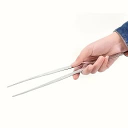 4-Piece Set (2 Straight + 2 Curved) Long Tweezers, Multifunctional Stainless Steel Tweezers for Planting and Cleaning, Durable and Sturdy, Suitable for Bonsai Care, Aquarium Maintenance, Home and Office Use, Useful Pla
