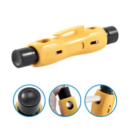 Coaxial Cable Stripper Pen Type Hand Tools Wire Cutting Stripping Pliers for RG7-11 RG59-6 Electrician Repair Tool