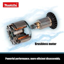 Makita DDF487 18V Brushless Cordless Driver Drill 2-Speed Rechargeable Tool for DIY Home Repair and Light Construction Work