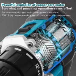 Makita DDF487 18V Brushless Cordless Driver Drill 2-Speed Rechargeable Tool for DIY Home Repair and Light Construction Work