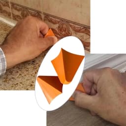 2Pcs Silicone Grout Finishing Tools, Caulking Seam Sealant Applicator for Tile Joints, Floor Grouting and Home Decoration
