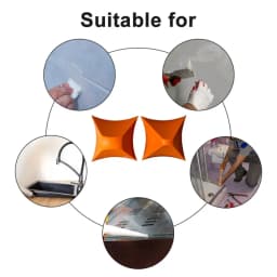 2Pcs Silicone Grout Finishing Tools, Caulking Seam Sealant Applicator for Tile Joints, Floor Grouting and Home Decoration