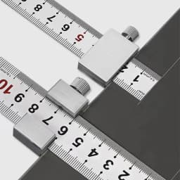 15-40cm Steel Ruler Matching Position Stopper Adjustable Stainless Locator Accurate Marking Measuring Gadget Woodworking Jobs