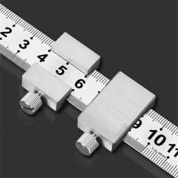 15-40cm Steel Ruler Matching Position Stopper Adjustable Stainless Locator Accurate Marking Measuring Gadget Woodworking Jobs