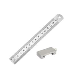 15-40cm Steel Ruler Matching Position Stopper Adjustable Stainless Locator Accurate Marking Measuring Gadget Woodworking Jobs