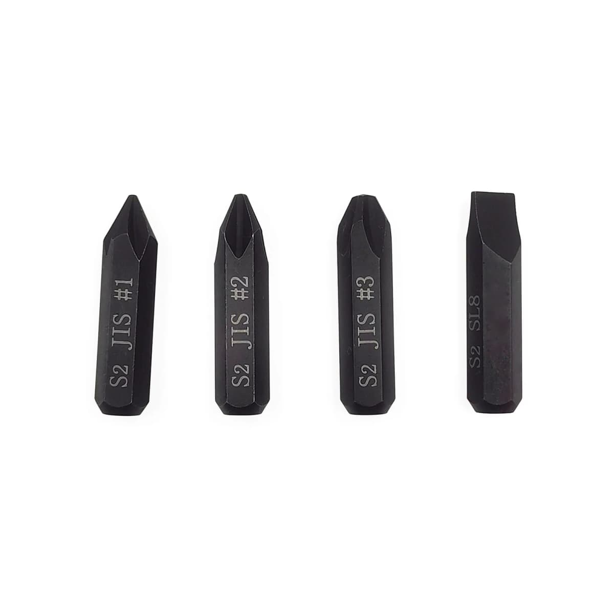 36mm JIS Impact Screwdriver Bits with 5/16“ Hex Shank, S2 Alloy Steel-Ideal for Japanese Automotive and Motorcycle Repairs