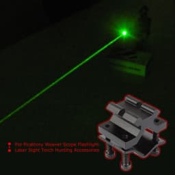Multi-purpose Hunting Butterfly Clip Pipe Clamp Tactical Flashlight Bracket Flashlight Torch Clip Holder Hunting Accessories